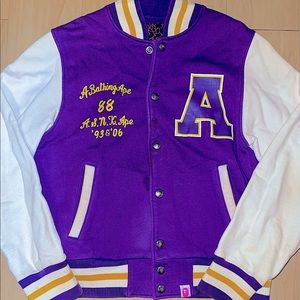 A Bathing Ape Bape Vintage Women Varsity